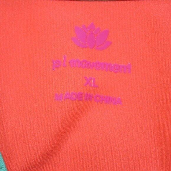 Pink Lotus Color Pop Back Keyhole Tank Top Size XL - Picture 5 of 6